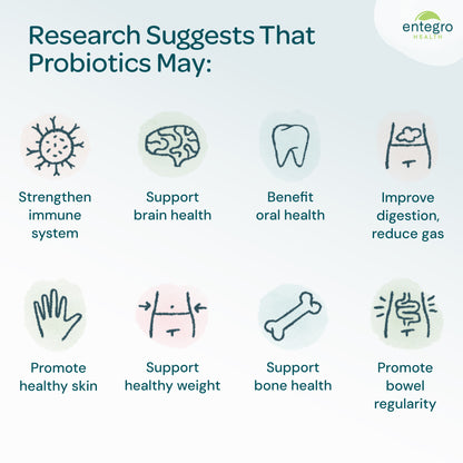 1 Flourish Original Living Probiotic + Dosing Glass | Simple Habits Starter Kit