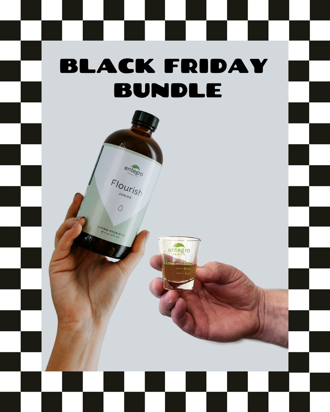 Flourish Junior Living Liquid Probiotic | Black Friday Bundle – Entegro Health