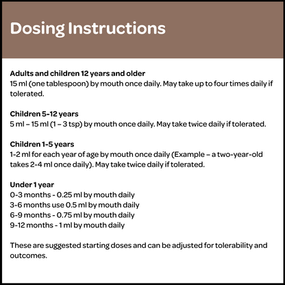 Flourish Dosing Instructions